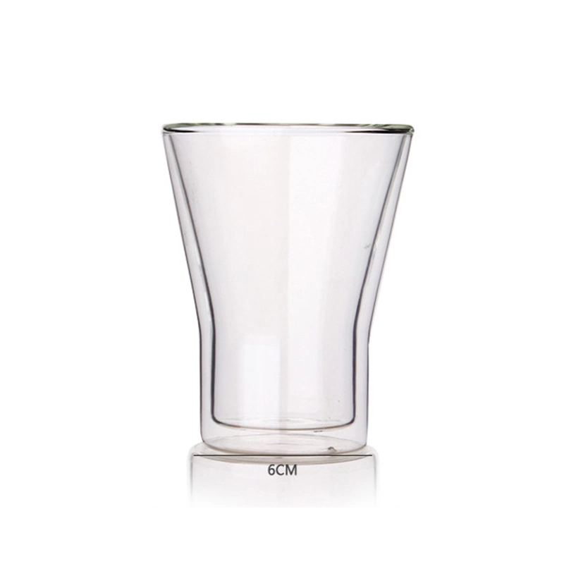 Clear Transparent Hand Made Heat Resistant Borosilicate Glass Cup Mug Drinkware