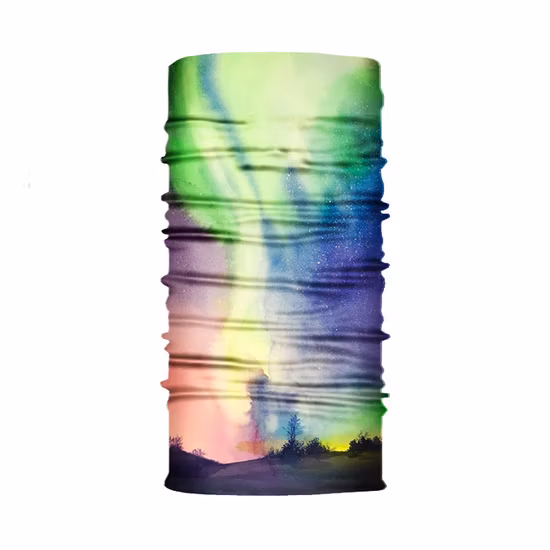 Sublimation Individuell bedruckte multifunktionale Polyester-Mikrofaser-Nahtlos-Angelhalsschlauch-Schal-Biker-Bandanas